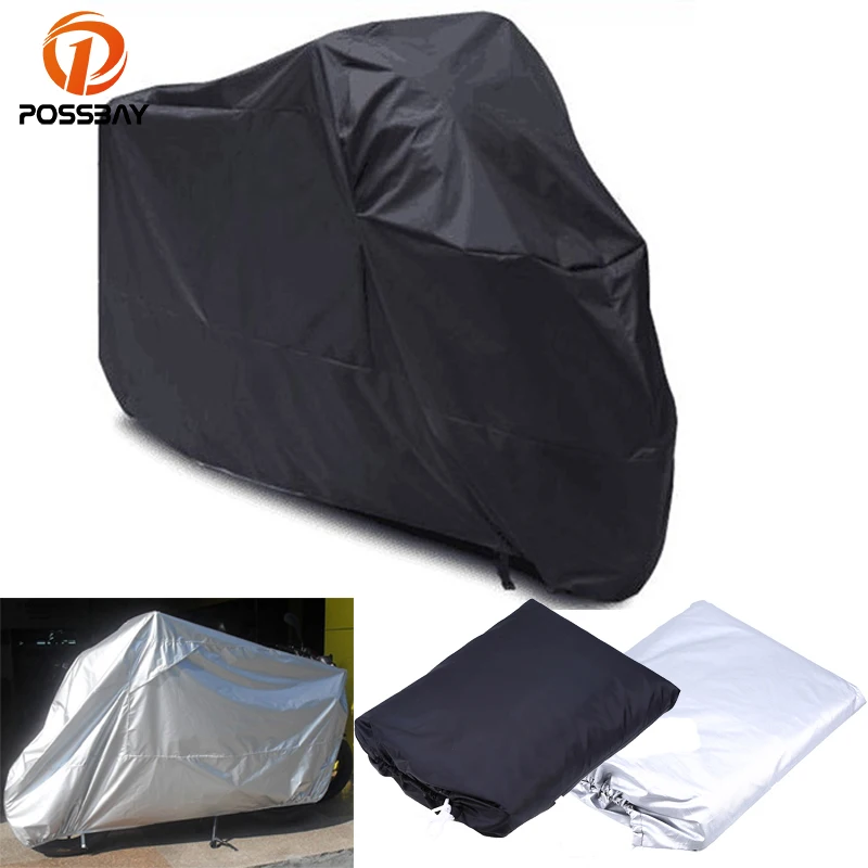 Универсальный мотоциклетный чехол POSSBAY M/L/XL/XXL/XXXL водонепроницаемый УФ протектор