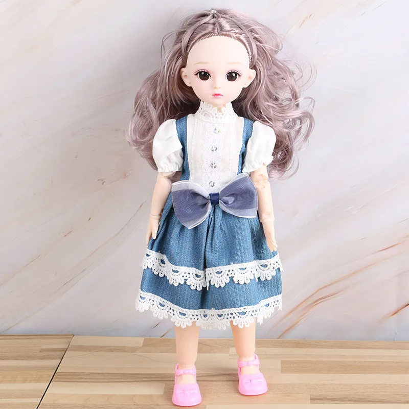 

Mini 28 CM Dress up Prinecess BJD Dolls With Clothes 1/6 Scale 13 Joint Movable Make up Beautiful BJD Dolls For Birthday Toys