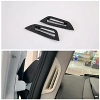 carbon fiber abs car inner front pillar ac outlet air outlet cover trim fit for ford transit 2017 ford tourneo custom 2016