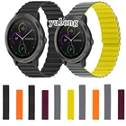 20 мм Магнитная петля силиконовый ремешок для смарт-часов Garmin Vivoactive 3 музыка тренер музыка Смарт-часы модный ремешок для наручных часов Вену кв