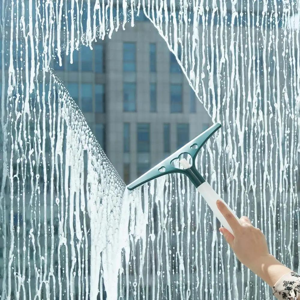 1 шт. скребок для мытья окон в ванной комнате|Чистящие щетки| |