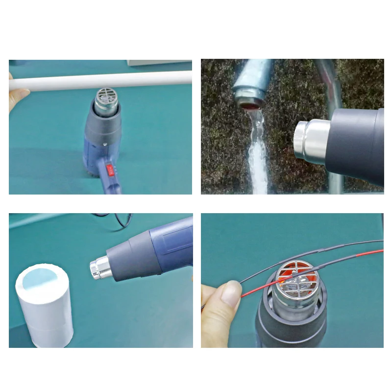 PRACMANU 2000W Электрический строительный фен электрический с двойным температурным