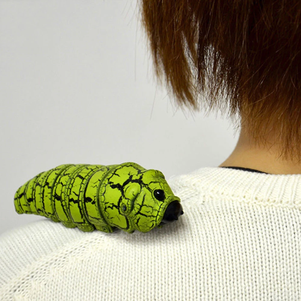 Инфракрасный пульт дистанционного Управление Bionic Worm насекомых Пластик игрушка