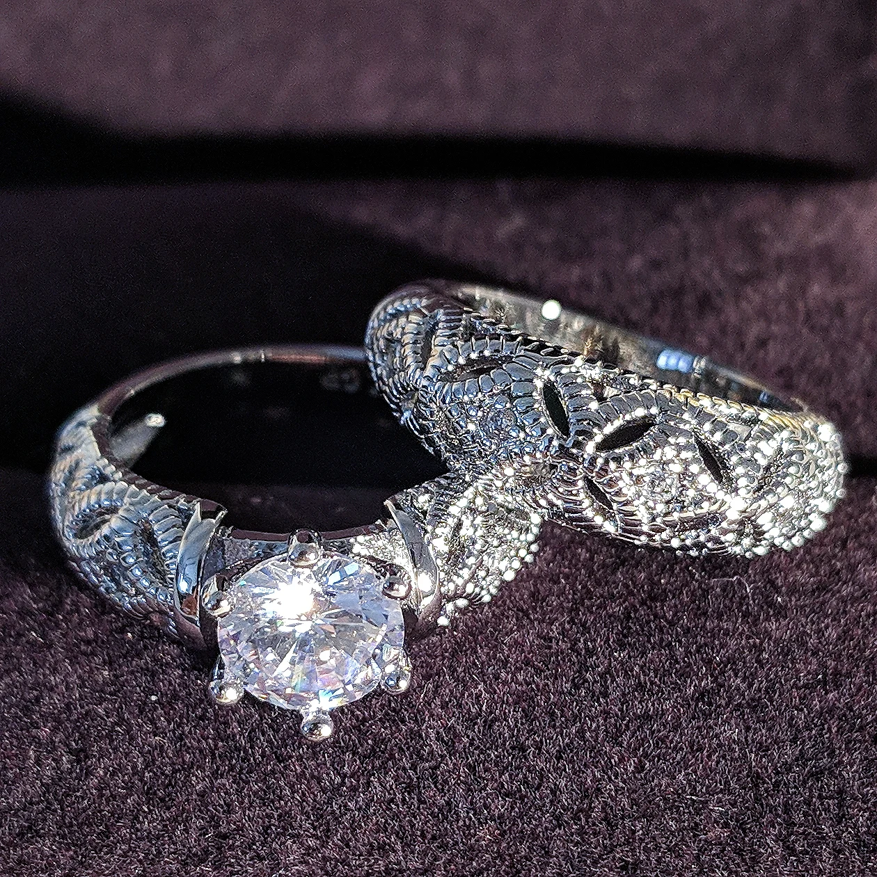 Набор свадебных колец для невесты классическое обручальное кольцо женщин