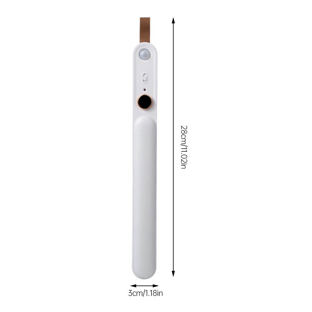 

Under Cabinet Light USB Rechargeable Motion Sensor Magnet Strip LED Closet Night Lamp Bedroom Corridor Wardrobe Wall Home Lamp