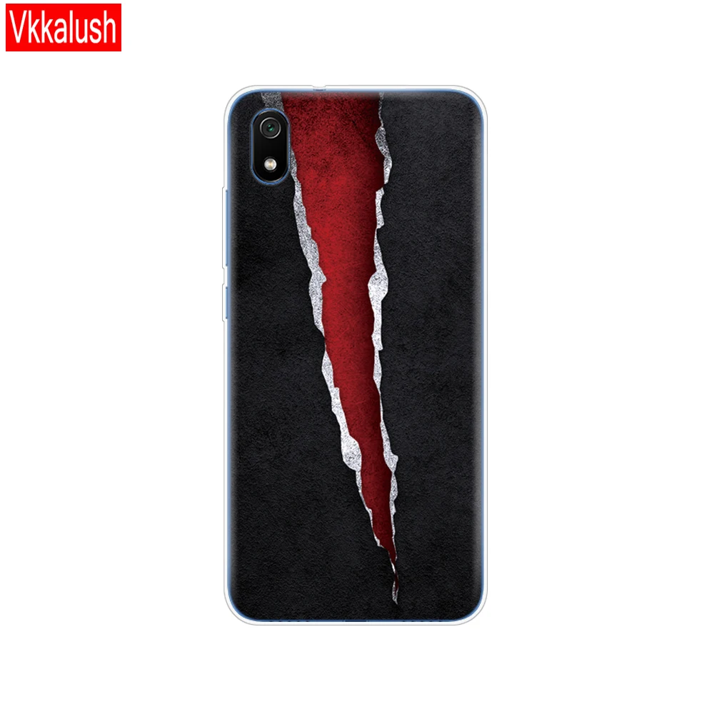 80291 Чехол для Xiaomi redmi 7a чехол s полная защита Мягкий ТПУ силиконовый чехол на заднюю панель для redmi 7 A бампер redmi 7a чехол для телефона с кошкой - Цвет: 80291