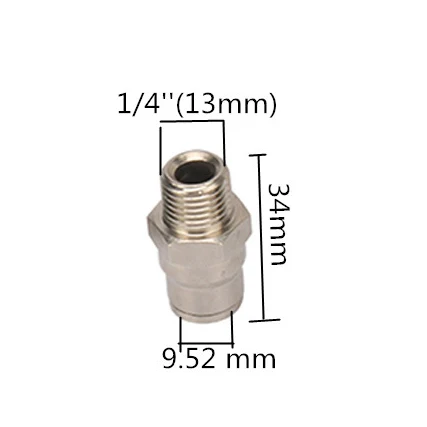 FOGWOWO латунный соединитель для садового водопровода 3/8