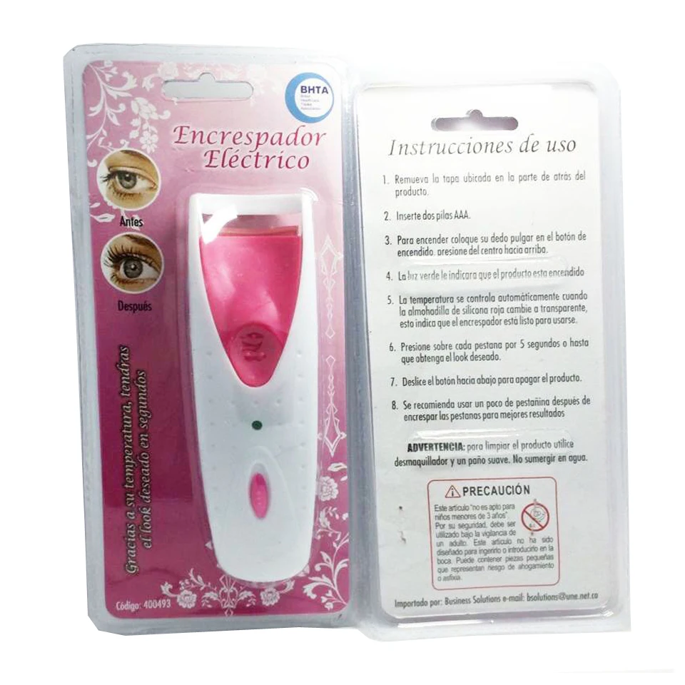 Портативный Электрический нагреваемый инструмент для подкручивания ресниц