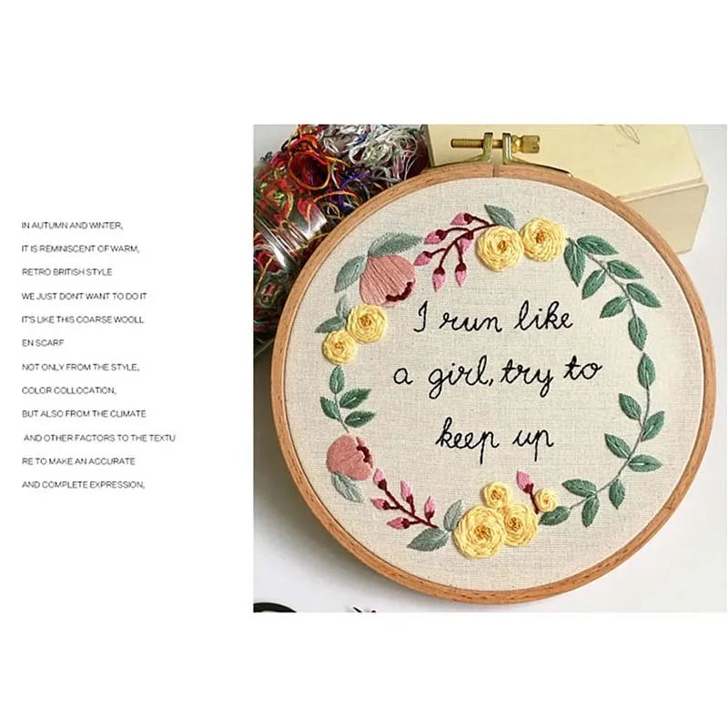 1 комплект Вышивка Материал Упаковка ручная работа DIY для начинающих Трехмерная