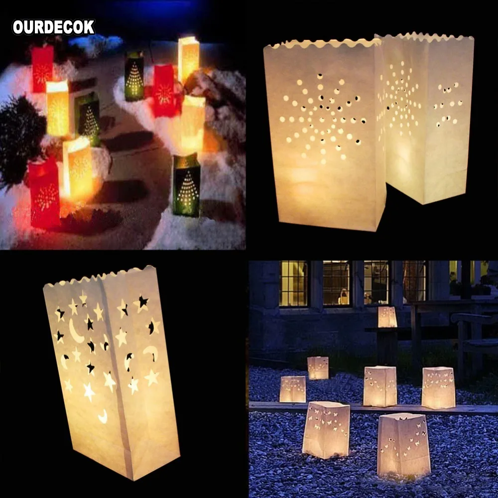 

20pc/lot 10" 25cm White Paper Lantern LED light Candle Bag Lampion Heart Popular For Birthday Party Wedding Event BBQ Decoration