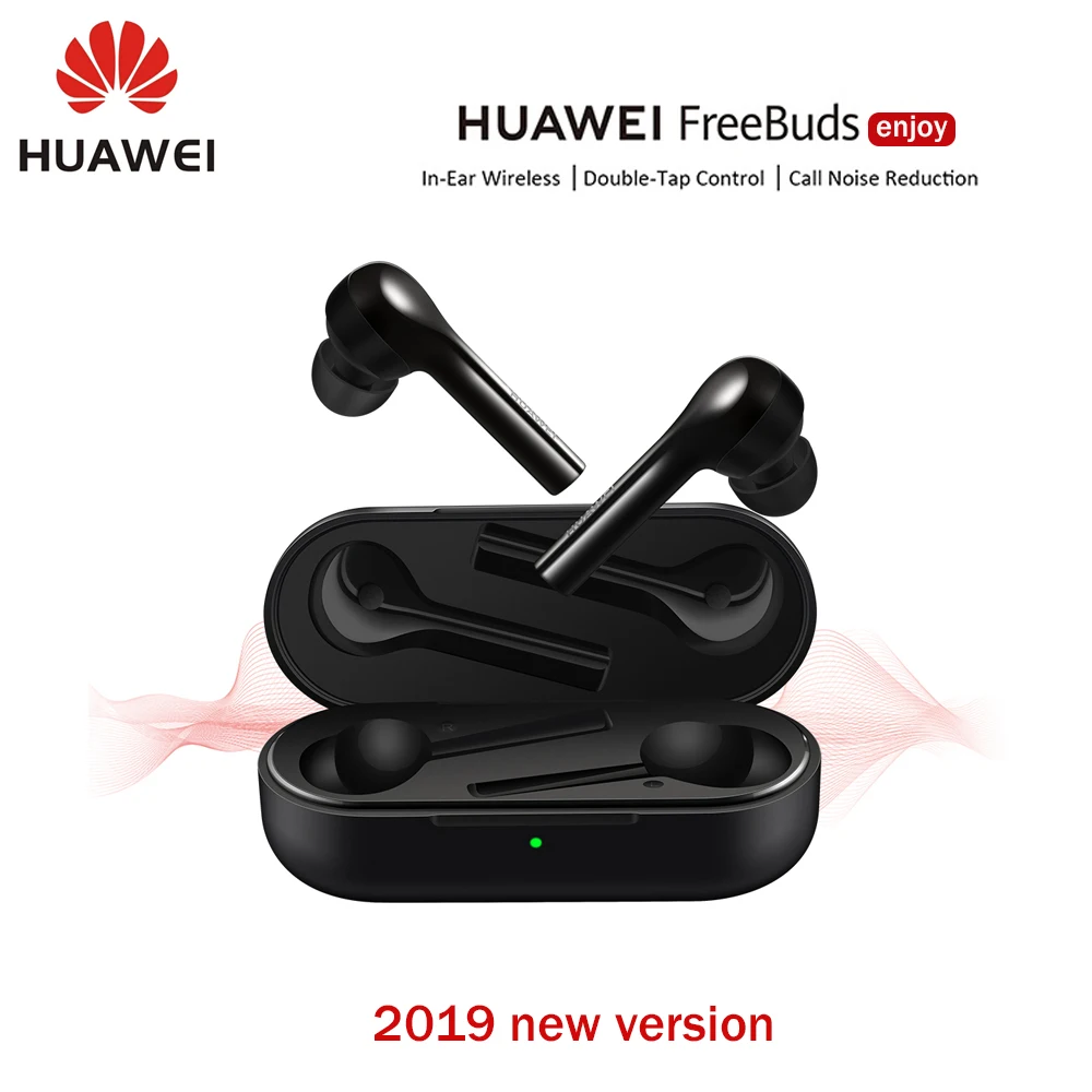 Huawei FreeBuds Наслаждайтесь TWS huawei Bluetooth беспроводные наушники 12 часов воспроизведения водонепроницаемый IP54 управление нажатием