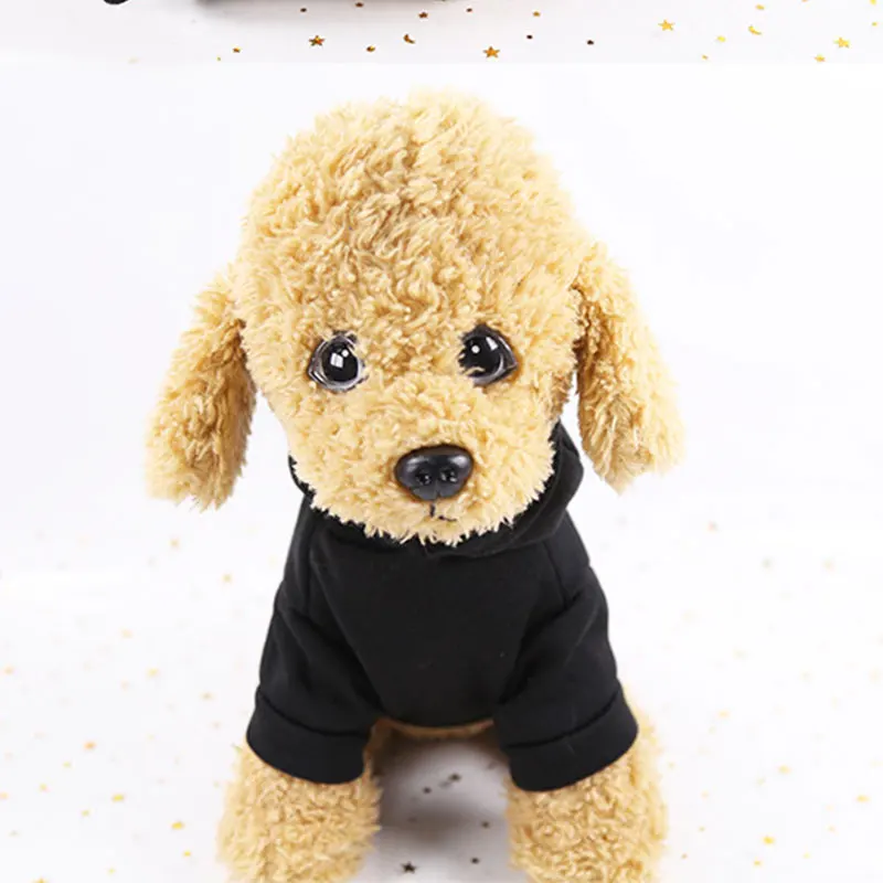 

Fashion Dog Clothes Halloween Funny Black Horror Decoration Cat Clothes Pet Clothes Winter Warm Fleece Chihuahua Hoodies Bulldog