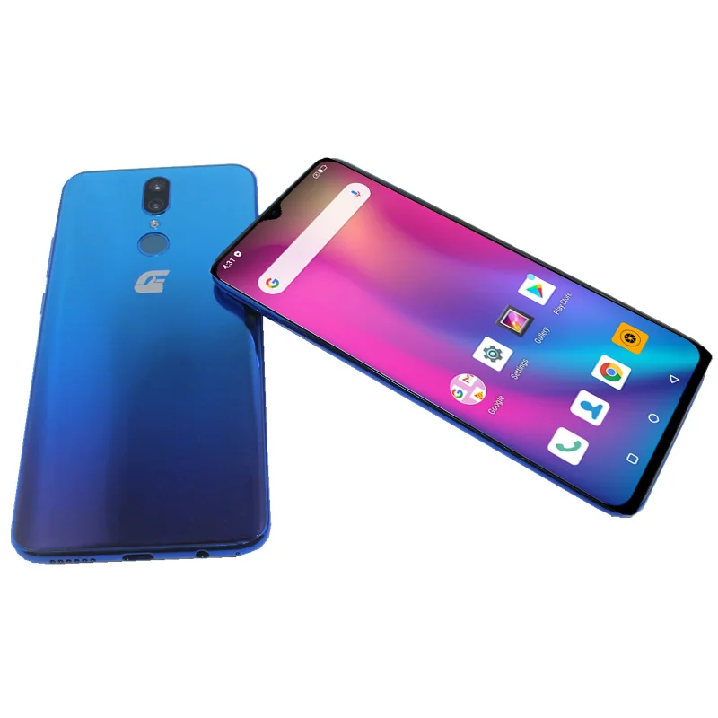 Смартфон 002 Plus экран 6 3 дюйма 4G ГБ + 64 на базе Android 9 0 Восьмиядерный процессор MT6765 2