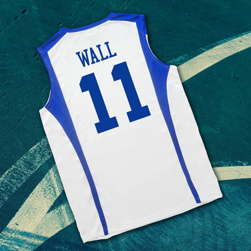 Комплект баскетбольного Джерси Kentucky Wall 11 # быстросохнущая дышащая тренировочная