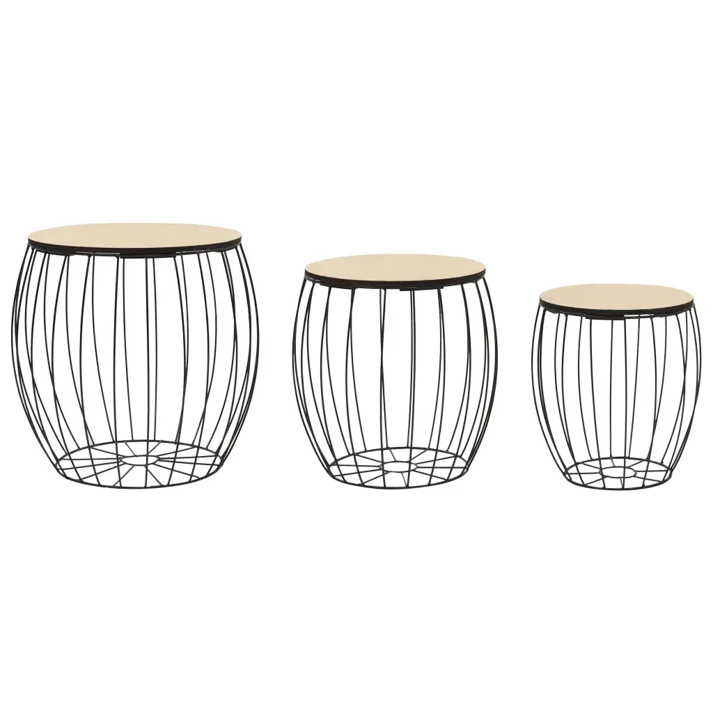 2019 Новое поступление журнальный столик из 3 предметов фанера тополя железный