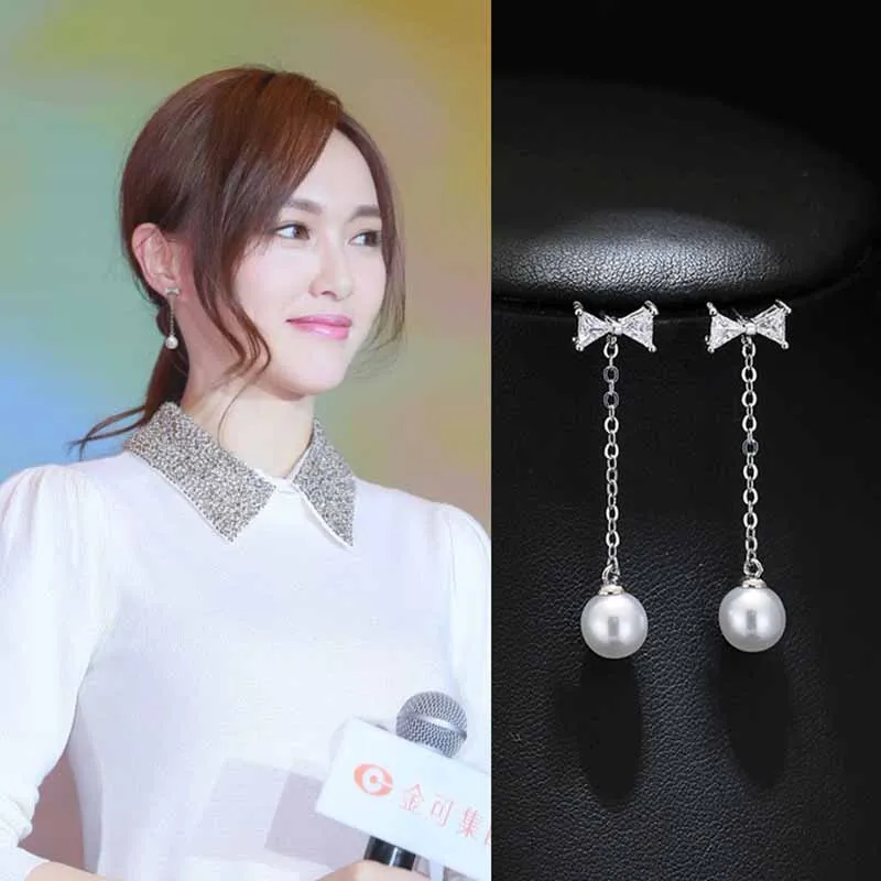 Высокое качество модные универсальные пресноводные жемчужины Серебро S925 пробы