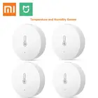 Умный датчик температуры и влажности Xiaomi Mijia, для дома и офиса, работает с приложением Mi Home на базе Android, IOS