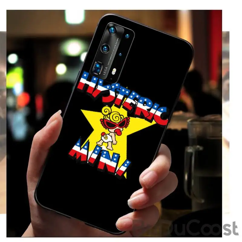 

Riccu Japanese brand Hysteric Mini Phone Case For Huawei P20 P30 P20Pro P20Lite P30Lite Psmart P10 9lite