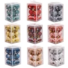 12 шт., Новогодние декоративные шары, подвесные шары