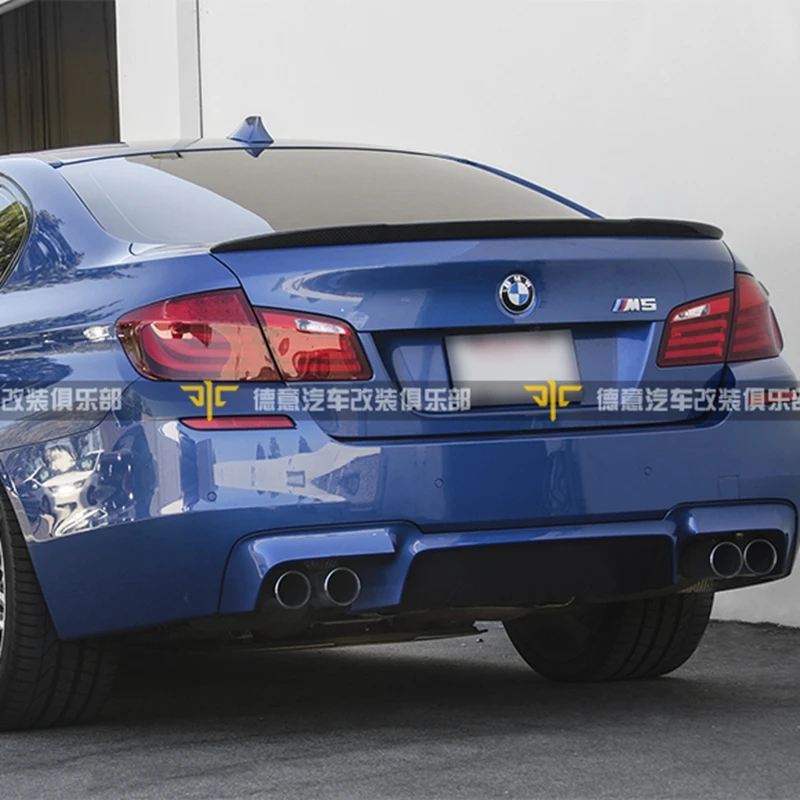 Высококачественный задний спойлер из углеродного волокна для BMW F10 F18 M5 2011-2016