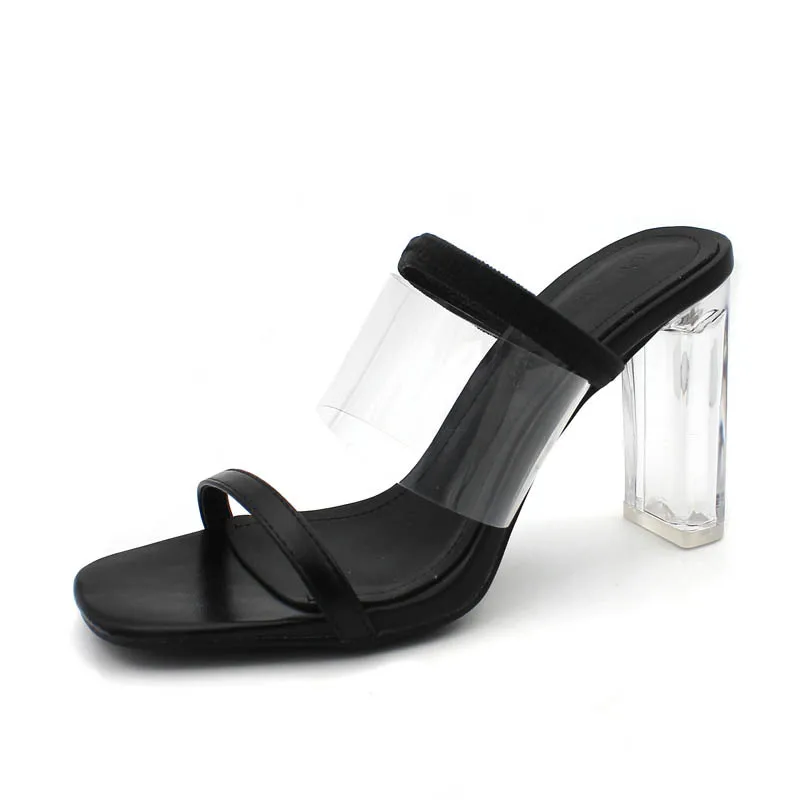 

Fashion Womens Shoes 2021 Sandals Elastic Band Suit Female Beige Espadrilles Platform High Heels Luxury Slip-on Black Lacquered