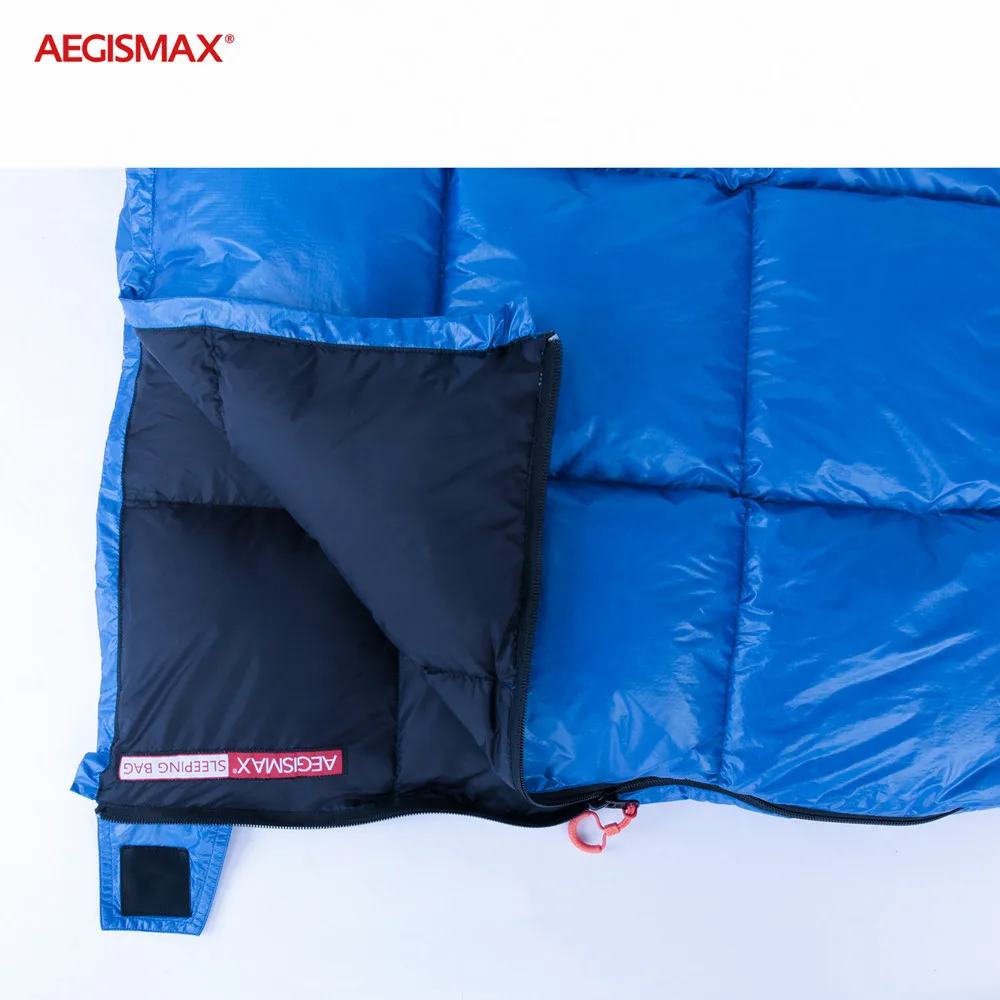 

AEGISMAX SP Sleeping Bags 90% Duck Down 650+FP Outdoor Sleeping Bag Splicing Envelope Type Waterproof Camping Sleeping Bag