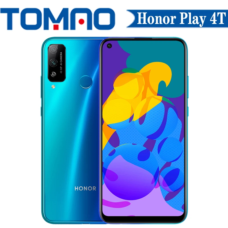 Оригинальный Honor Play station 4 т Мобильный телефон 6 ГБ Оперативная память 64 Гб 128