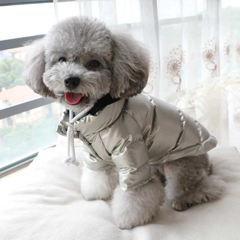 

Dog Down Coat Jacket Waterproof Dog Clothes Warm Puppy Clothing Yorkshire Pomeranian Poodle Bichon Schnauzer Costume Pet Outfit