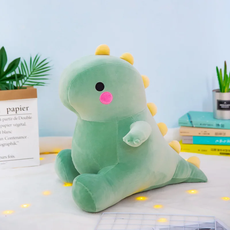 Dinosaur Plush Toy Doll Cartoon Stuffed Animal Dino for Kids Super Soft Baby Hug Sleep Pillow Home Decor Toys Children | Игрушки и хобби