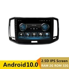 Автомобильный DVD-плеер с GPS-навигацией, 2 Гб ОЗУ, Android, для Chery Arrizo 3 E3, радио, аудио, стерео, головное устройство с bluetooth, Wi-Fi, 10,1 дюйма