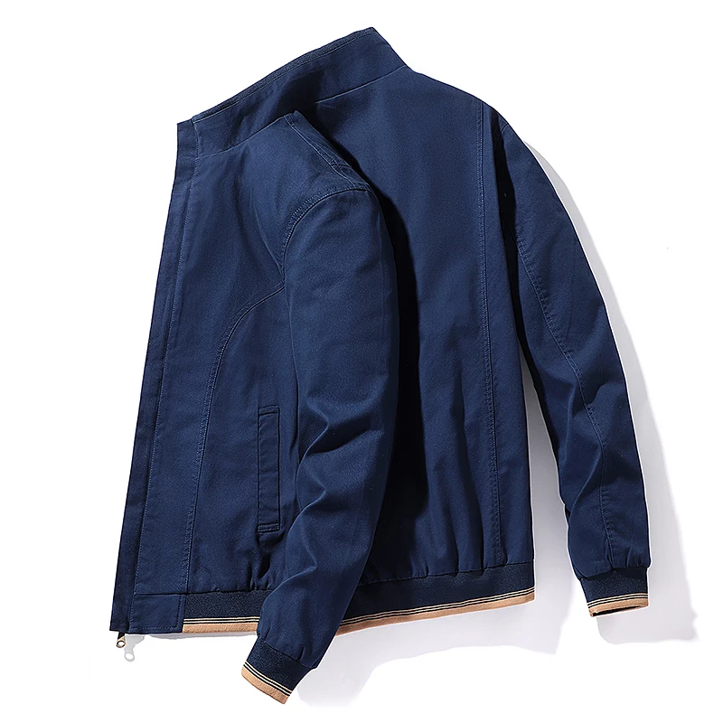 

Autumn Pop Men's Bomber Zipper Jacket Male Casual Spring Streetwear Hip Hop Slim Fit Pilot Coat Men Clothing Plus Size 5XL