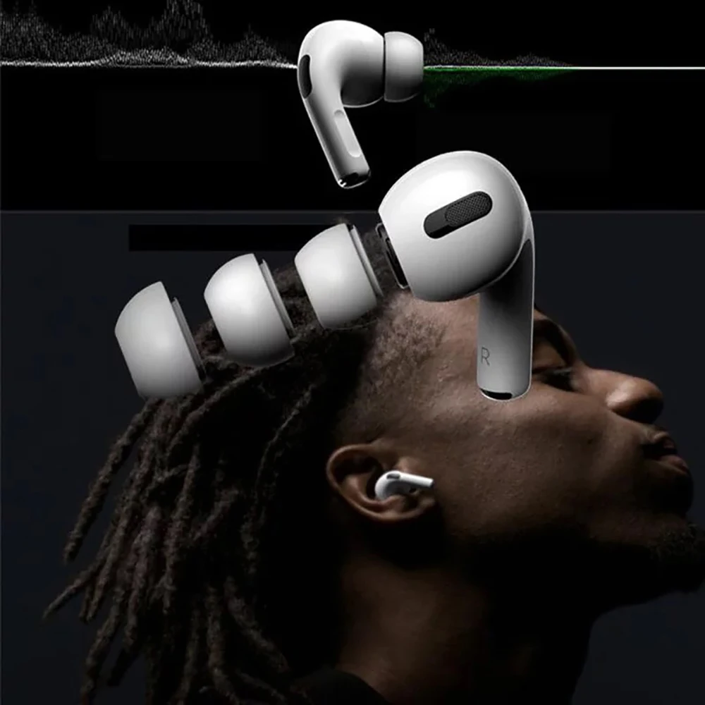 

airpods pro ear tips Memory Foam Ear Tips Buds Bluetooth Wireless Case Earphone Tips Soundproof Earplug For airpods pro Earbuds