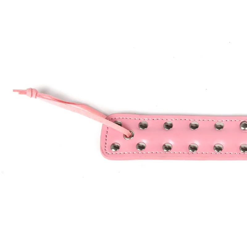 SM кожаный кнут для секса Связывание весло мужчин Заклепки БДСМ пара взрослых