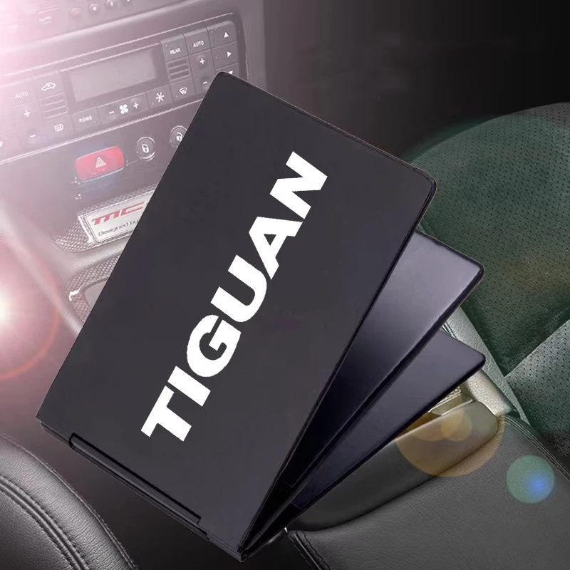 

For TIGUAN MK2 Car Aluminum Thin Driver License Holder Credit Card Cover Case For Car Driving Documents Travel Pass Purse