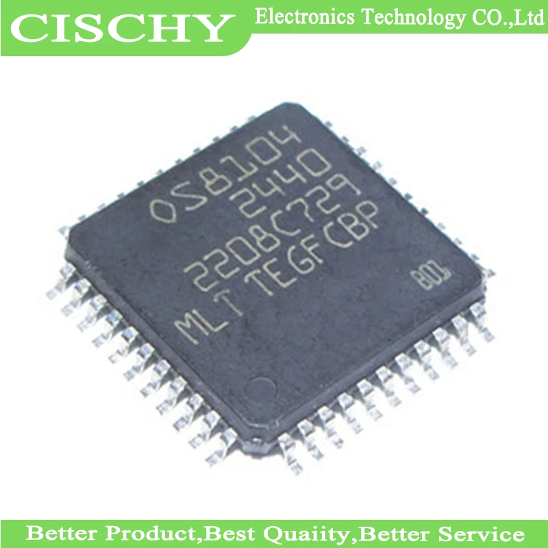1 шт./лот OS8104-2440 FOS8104 OS8104 2440 IC QFP-44 | Электронные компоненты и принадлежности
