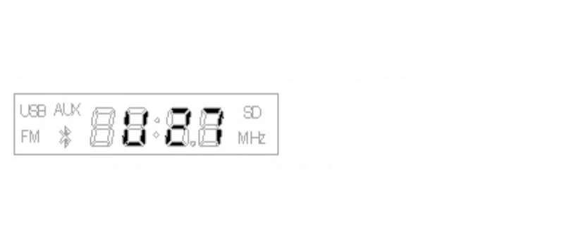 Автомобильный fm-радио MP3 декодер плата усилительная плата Bluetooth 15Wx2 Bluetooth 5,0 приемник WAV APE FLAC аудио декодирование USB TF FM AUX