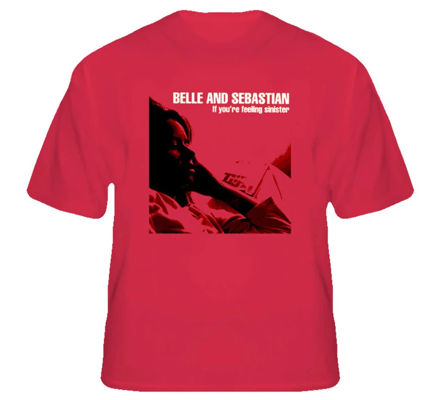 Belle And Sebastian If Youre Feeling Sinister футболка большого размера|Мужские футболки| |