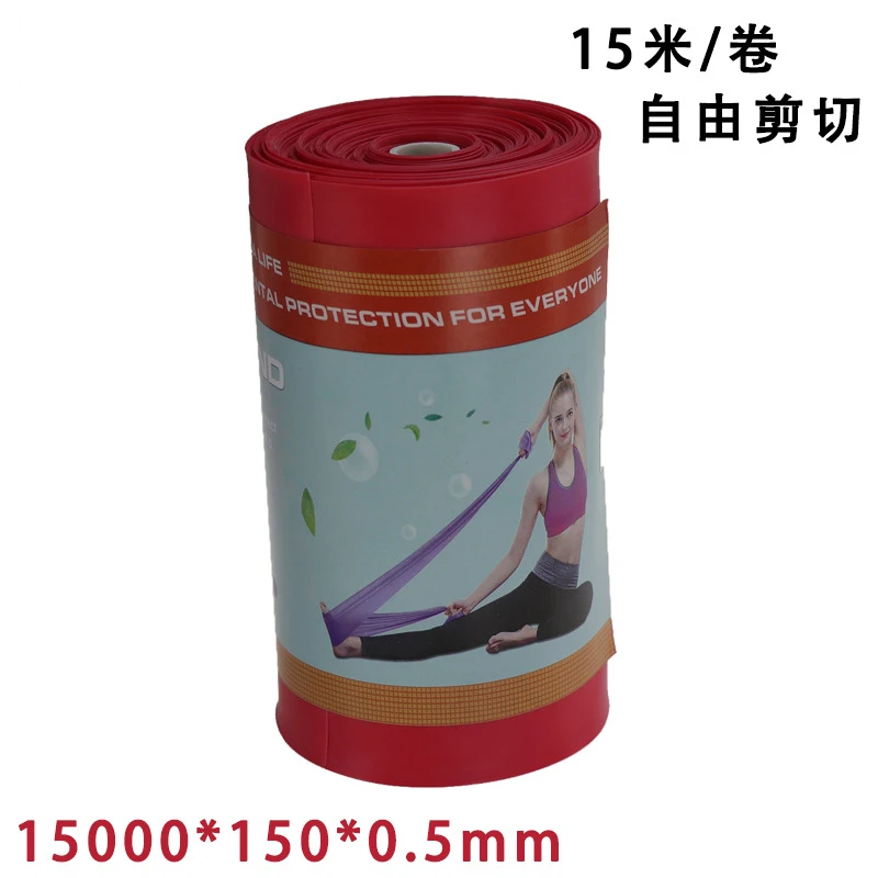 

High-quality, cost-effective and environmentally friendly for fitness and shaping yoga exercises 15-meter fitness band