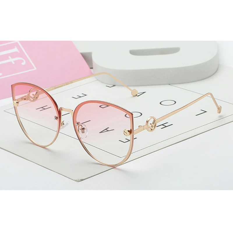 Солнцезащитные очки DOISYER Кошачий глаз в ретро-стиле солнцезащитные большой