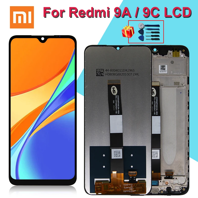 6 53 &quotоригинальный для Xiaomi Redmi 9A Дисплей LCD сенсорный экран дигитайзер 9C запасные