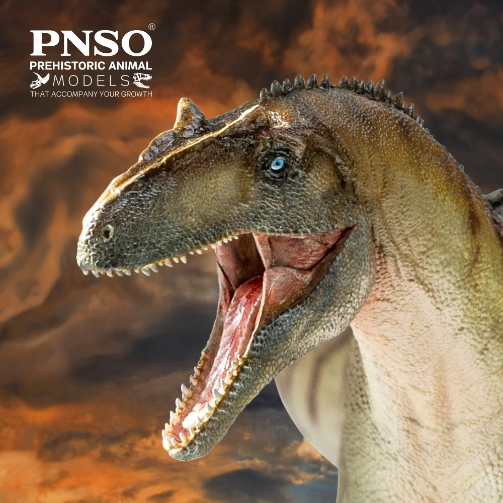 PNSO-dinosaurio prehistorico modelo: 45 Paul el Allosaurus-0