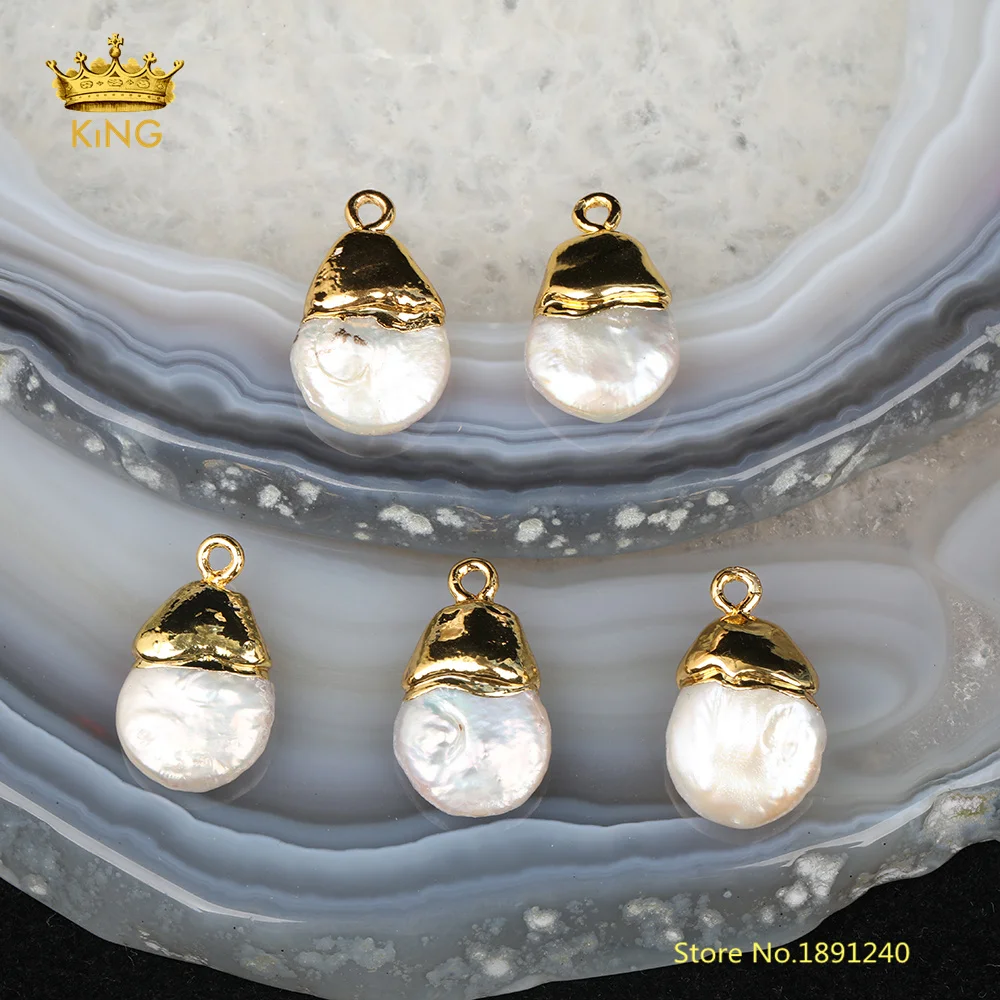 10 шт. распродажа маленькие подвески из жемчуга для изготовления ювелирных