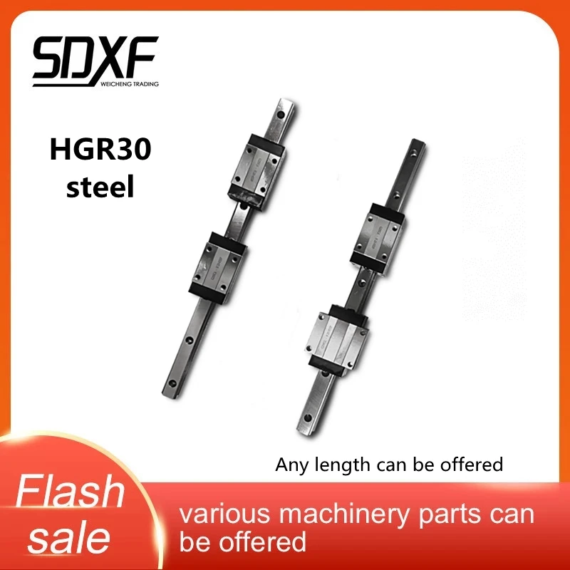 

Линейная направляющая HGR30 850 900 950 1000 1050 1100 мм, стальная защита, две направляющие и четыре слайдера, стальная защита gh30ca/HGW30CC