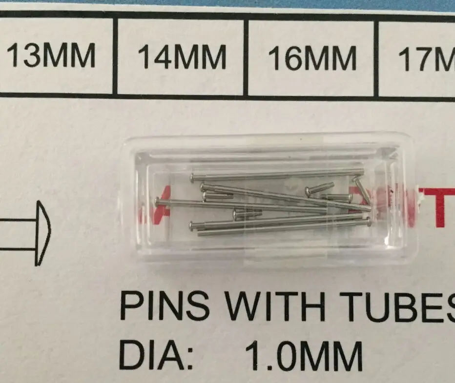 Бесплатная доставка 1 комплект застежки запасные штифты прижимной стержень и