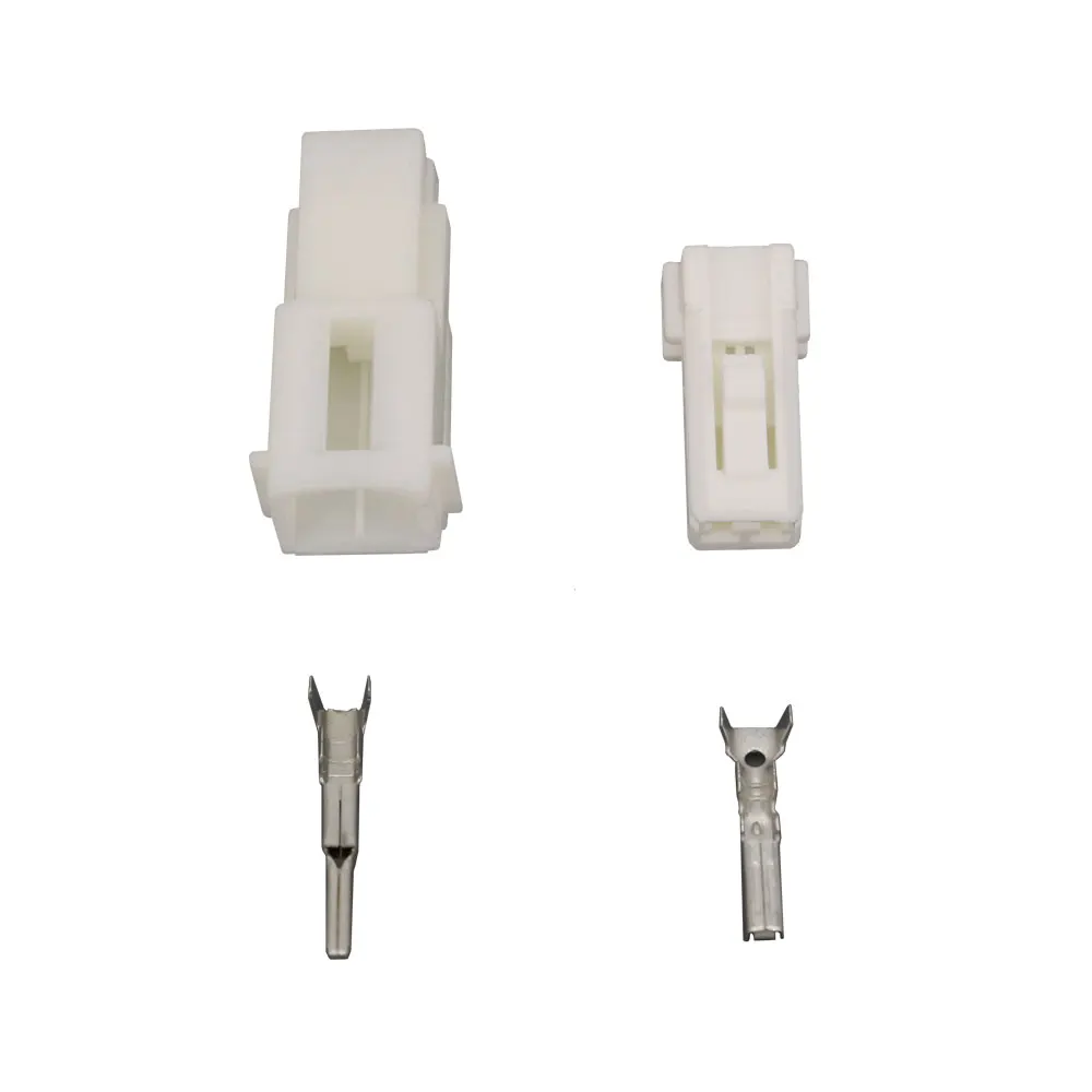 

2 Pin Female And Male Plastic Housing Connector Plug PA Material DJ7022Y-1.8-11/21
