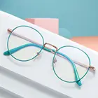 Очки компьютерные с защитой от синего света для мужчин и женщин, аксессуар в стиле ретро, модная оптическая оправа, с защитой от сисветильник света, 1 шт.