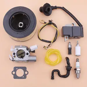 Катушка зажигания карбюратора для Stihl MS251 MS 251, воздушный масляный фильтр, комплект свечей зажигания, бензопила 1143 120 0617