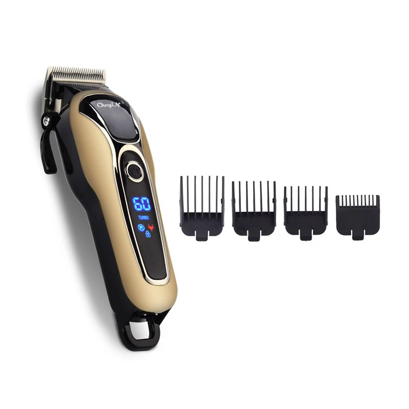 

Professional Hair Clipper Rechargeable Hair Clipper Razor LCD Screen Powerful Hairs Trimmer Cutting Machine Barber Haircut 40