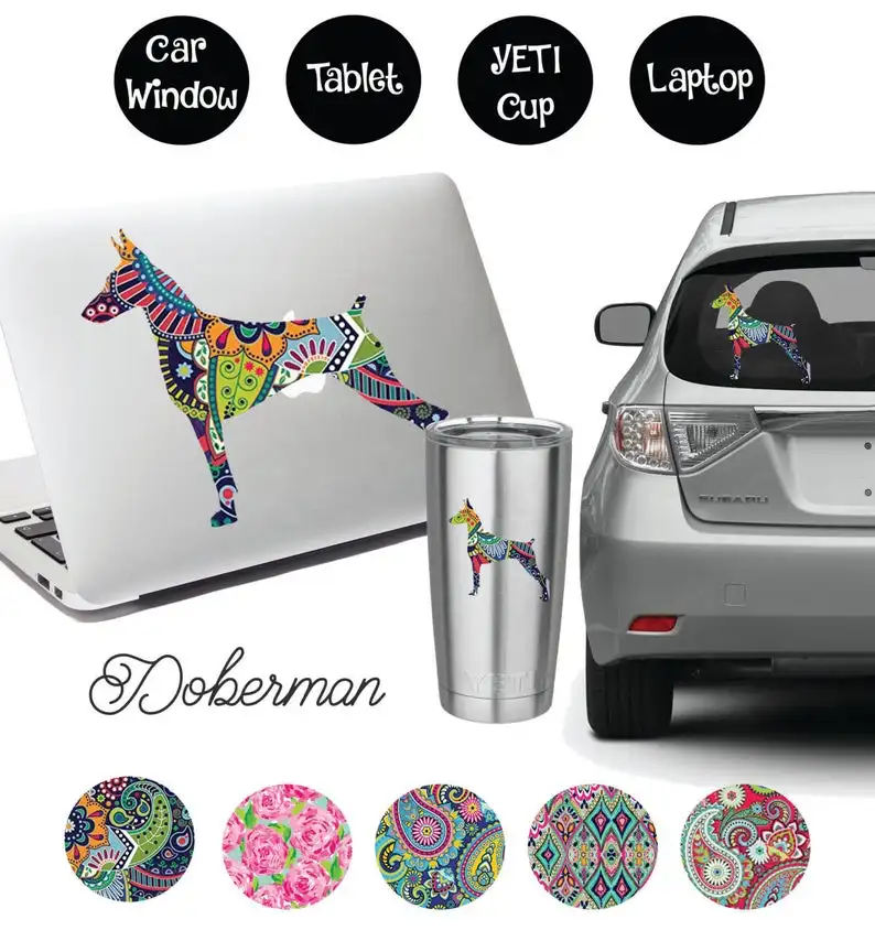 

Doberman Pinscher Decal