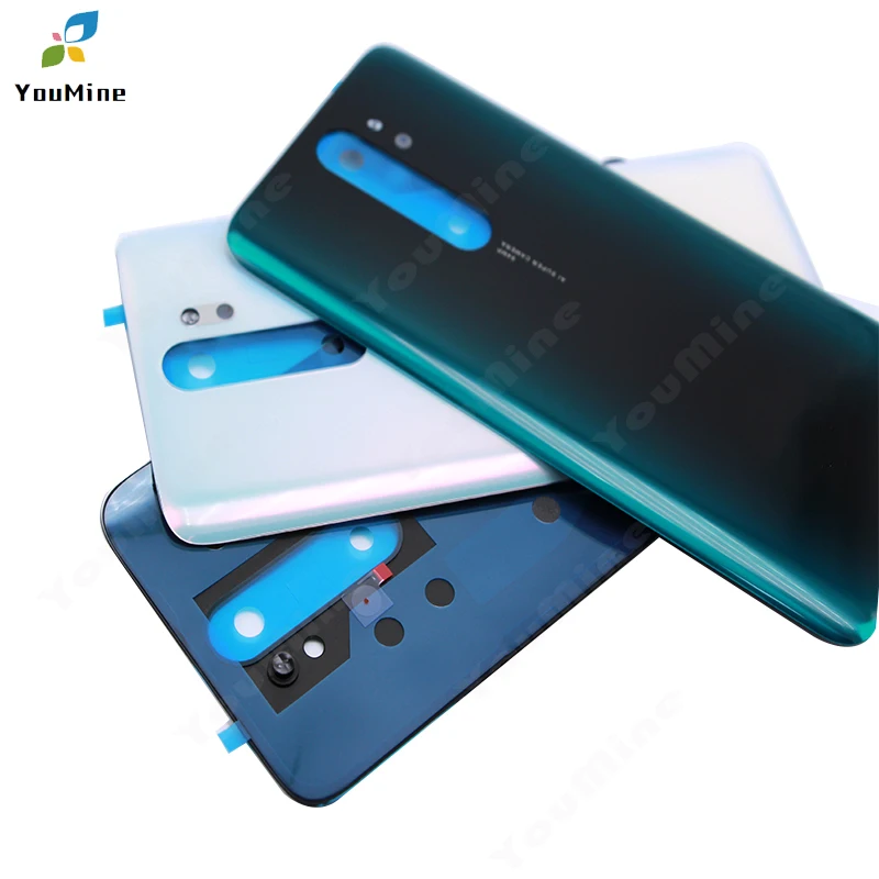 Для Xiaomi Redmi note8 Задняя крышка батареи стекло Корпус Дверь задний Чехол Замена+ объектив камеры для Redmi note 8 pro задний корпус